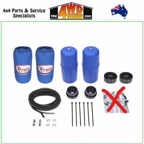 Coil Rite High Pressure Airbag Kit Mitsubishi Pajero NM NP NS NT NW NX Standard Height CLEARANCE