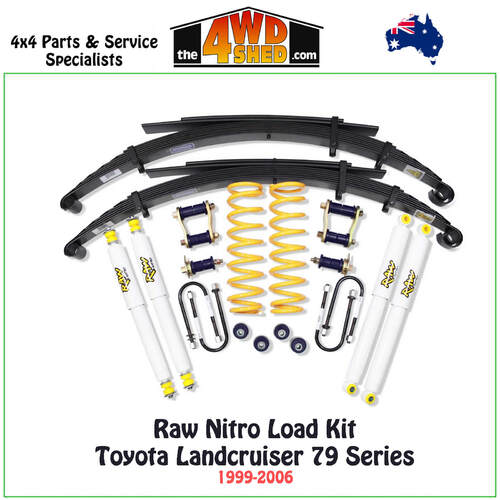 Raw Nitro Load Kit Toyota Landcruiser 79 Series 1999-2006