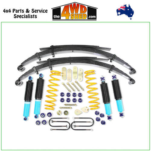 Big Bore 50mm Suspension Lift Kit Toyota Landcruiser 78 79 Series 1999-2007