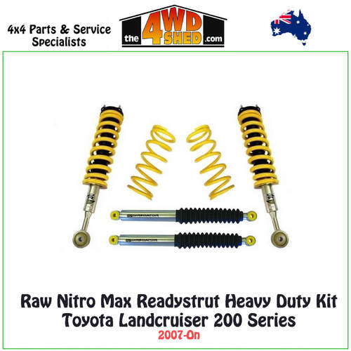 Raw Nitro Max Readystrut Heavy Duty Kit Toyota Landcruiser 200 Series