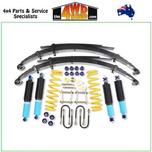 Big Bore 50mm Suspension Lift Kit Toyota Landcruiser 76 Series 2007-On
