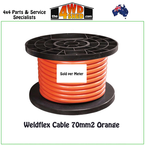 Weldflex Cable 70mm2 Orange