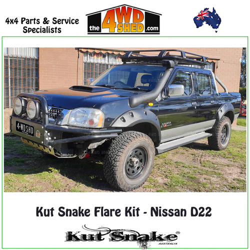 Kut Snake Monster Flare Kit - Nissan Navara D22 FULL KIT