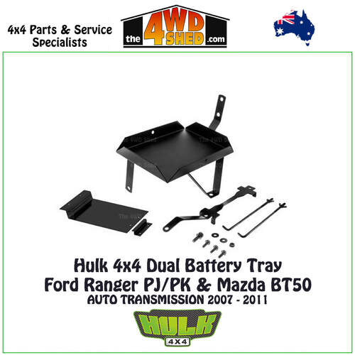 Dual Battery Tray Ford Ranger PJ/PK & Mazda BT50