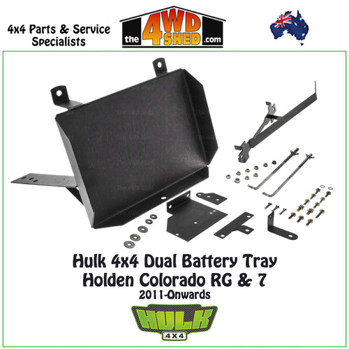 Dual Battery Tray Holden Colorado RG 7