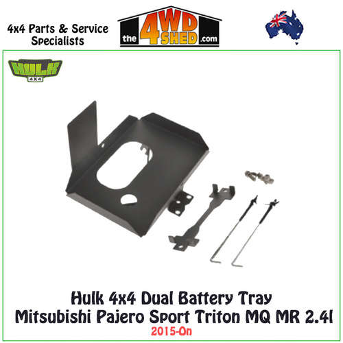 Dual Battery Tray Mitsubishi Pajero Sport Triton MQ MR 2.4l