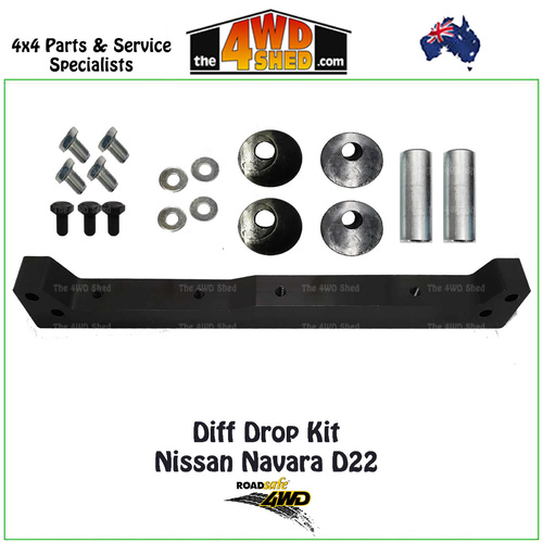 Diff Drop Kit - Nissan Navara D22