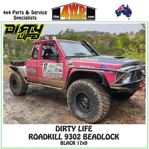 Roadkill 9302 Race Series Beadlock - Black
