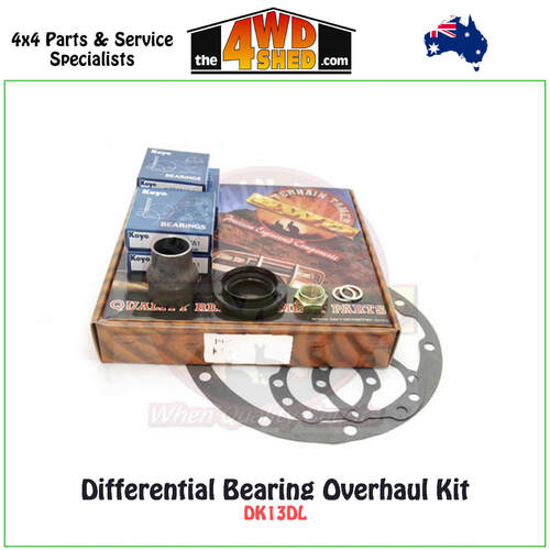 Differential Bearing Overhaul Kit Toyota 76 78 79 100 105 Series Landcruiser 1/98-9/06 Rear - DK13DL