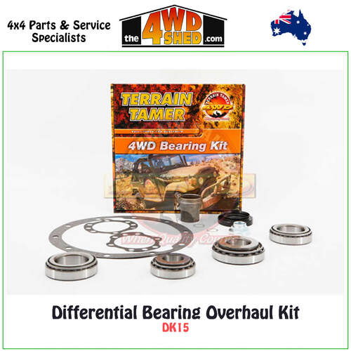 Differential Bearing Overhaul Kit Toyota 76 78 79 100 105 200 Series Landcruiser 9/06-5/15 Rear - DK15