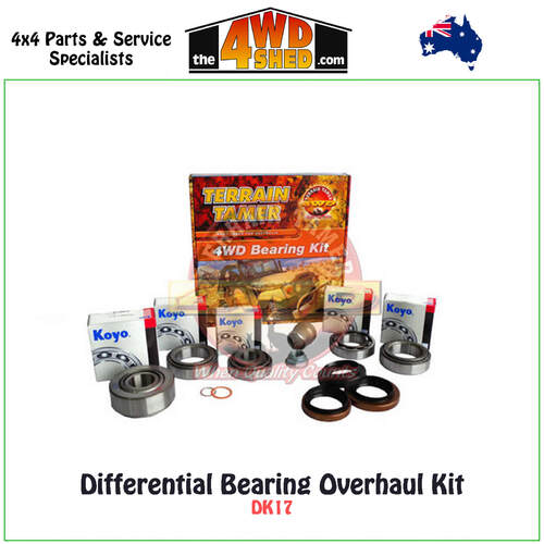 Differential Bearing Overhaul Kit Toyota 120 150 Series Prado Front - DK17