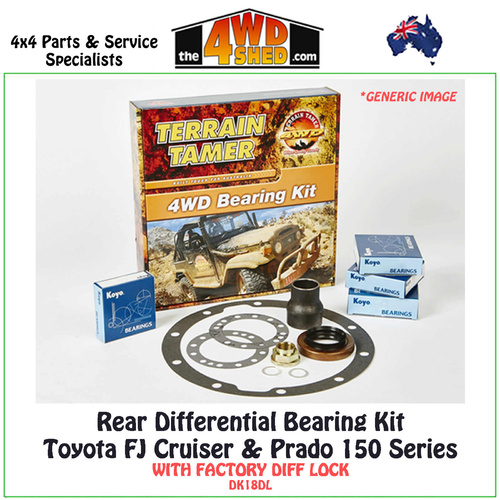 Differential Bearing Kit Toyota FJ Cruiser Prado 150 Series Rear - DK18DL