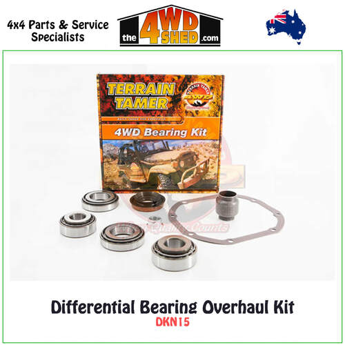 Differential Bearing Overhaul Kit Nissan Navara D22 C200 Axle Rear- DKN15