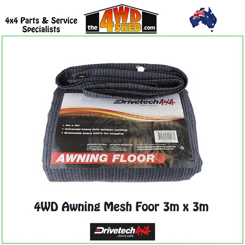 4WD Awning Mesh Foor 3m x 3m