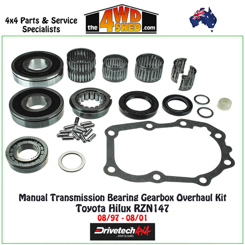 Manual Transmission Bearing Gearbox Overhaul Kit Toyota Hilux RZN147
