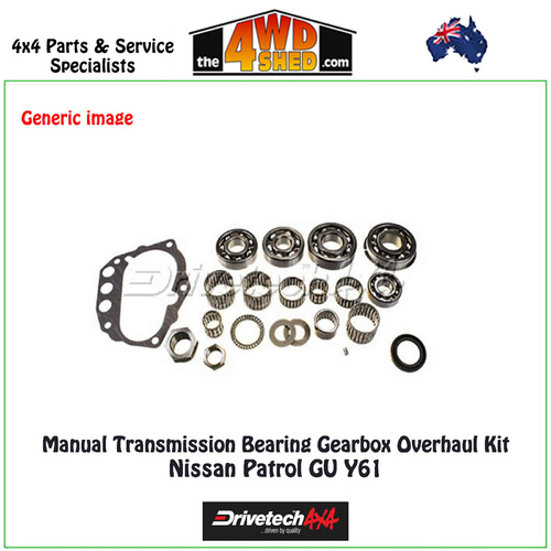 Manual Transmission Bearing Gearbox Overhaul Kit Nissan Patrol GU 3.0l 4.2l 4.5l 4.8l