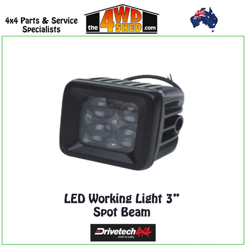 LED Working Light Spot Beam 3"
