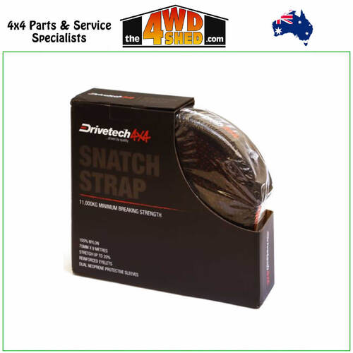 Heavy Duty Snatch Strap 11000kg 11 Tonne 75mm x 9m