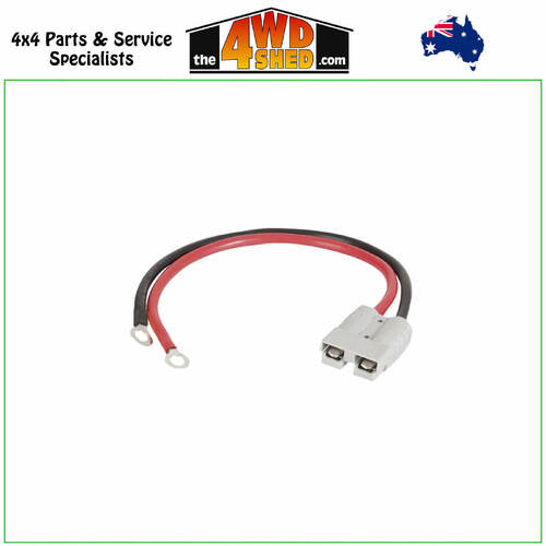 50A Anderson Style Plug to Eye Terminal Connector Lead