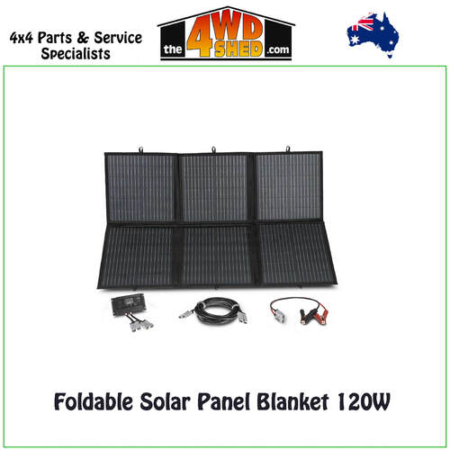 Foldable Solar Panel Blanket 120W
