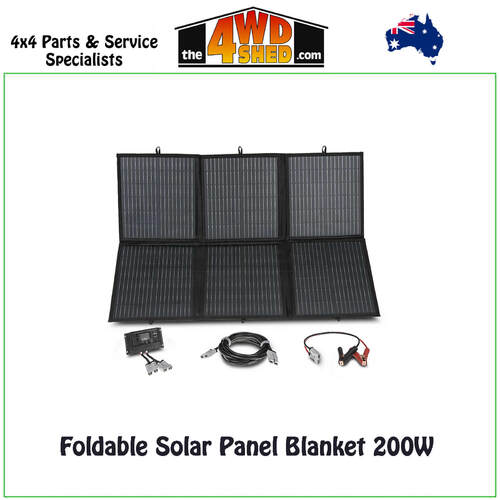 Foldable Solar Panel Blanket 200W
