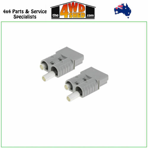 Grey Anderson Style Plug 120 Amp - 2 Pack