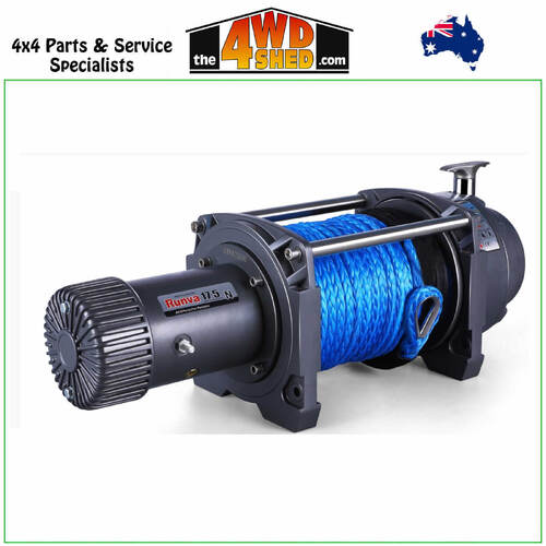 Runva EWN17500 12V Winch with Synthetic Rope
