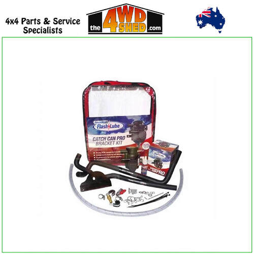 Flashlube Catch Can Pro Kit Toyota Prado 120 Series