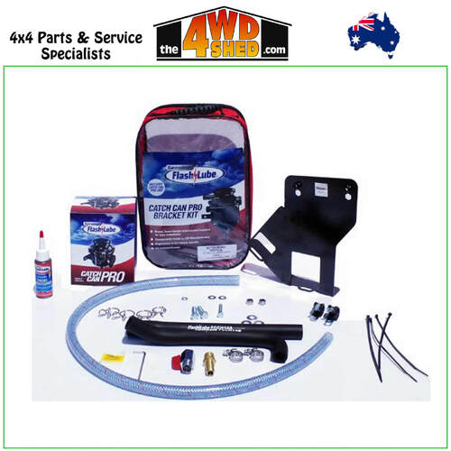Flashlube Catch Can Pro Kit Mitsubishi Triton MN Challenger PB PC
