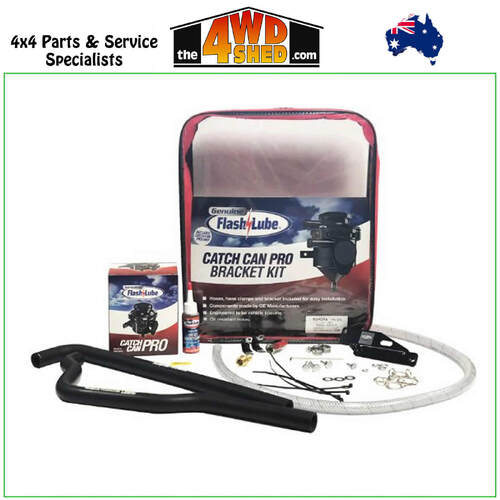 Flashlube Catch Can Pro Kit Toyota Hilux KUN26 with VSC