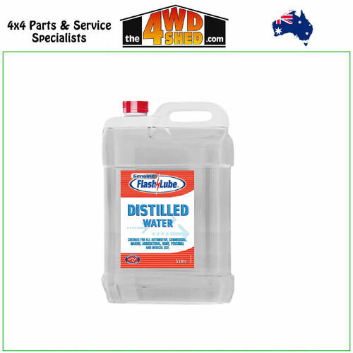 Flashlube Distilled Water - 5 litre