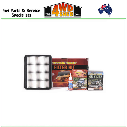 Terrain Tamer Filter Kit Ford Courier PE Mazda B2500 with Panel Air Filter