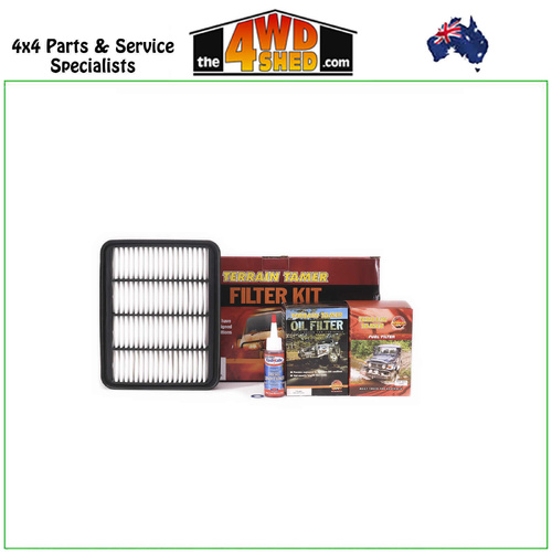 Terrain Tamer Filter Kit Ford Courier PE PG PH with Panel Air Filter 5/2000-On 