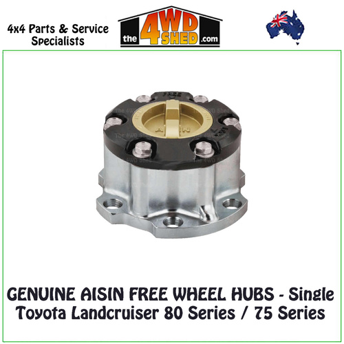 AISIN Free Wheel Hubs 80 Series Landcruiser Single Hub