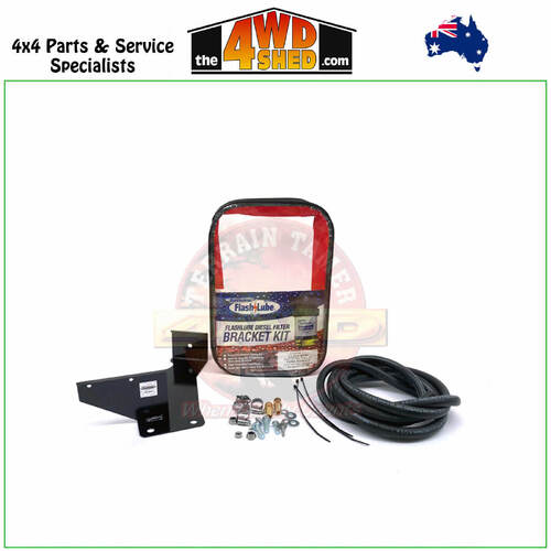 Flashlube Diesel Filter Bracket Kit Ford Ranger PJ PK Mazda BT50 B3000
