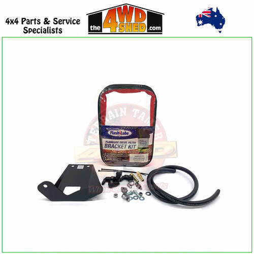 Flashlube Diesel Filter Bracket Kit Ford Ranger PX Mazda BT50 UP UR