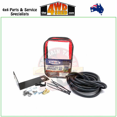 Flashlube Diesel Filter Bracket Kit Holden Colorado RC Isuzu DMAX