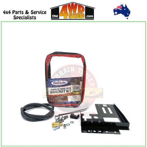 Flashlube Diesel Filter Bracket Kit Toyota Hilux 2005-2015