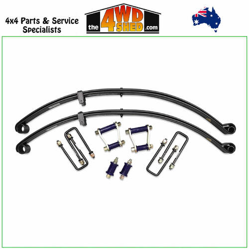 Formula Parabolic Leaf Spring Kit 50mm Lift 0-200kg Toyota Hilux 2005-2015