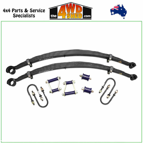 Formula Parabolic Leaf Spring Kit 45mm Lift 0-150kg Nissan Navara D21 D22