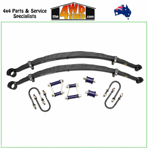 Rear Leaf Spring Kit 45mm Lift 450kg-GVM Nissan Navara NP300 2015-On