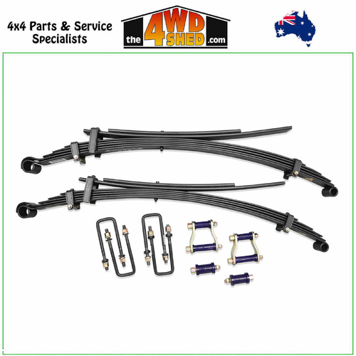 Rear Leaf Spring Kit 45mm Lift 0-250kg Mitsubishi Triton MQ MR 2015-2024