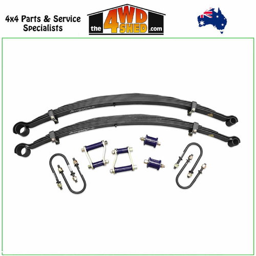Rear Leaf Spring Kit 45mm Lift 400-500kg Mitsubishi Triton MQ MR 2015-2024