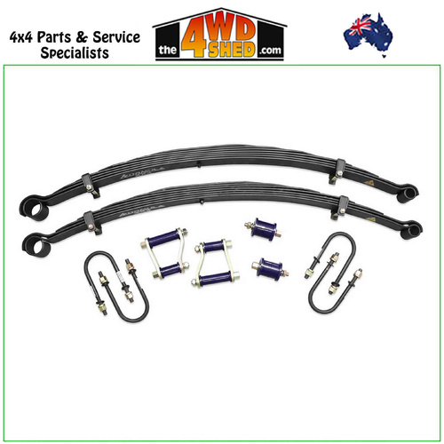 Rear Leaf Spring Kit 50mm Lift 300-500kg Mitsubishi Triton MV Nissan Navara D27