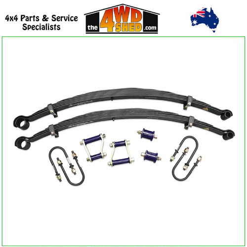 Rear Leaf Spring Kit 50mm Lift 0-200kg Ford Ranger PX3 2018-On