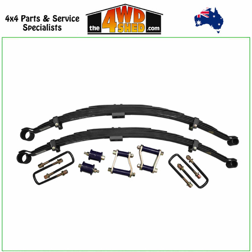 Rear Leaf Spring Kit 40mm Lift 0-150kg Ford Ranger PY P703 & Volkswagen Amarok NF 2022-On