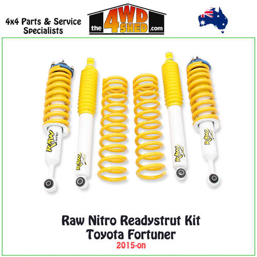Raw Nitro Readystrut Kit Toyota Fortuner 2015-On