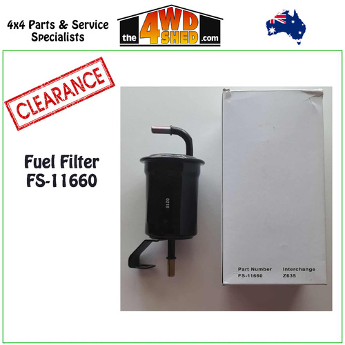 Fuel Filter FS-11660 Toyota CLEARANCE