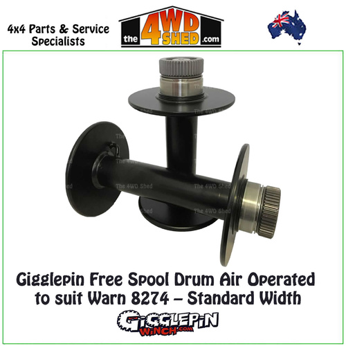 Gigglepin Free Spool Drum Air Operated to suit Warn 8274 – Short