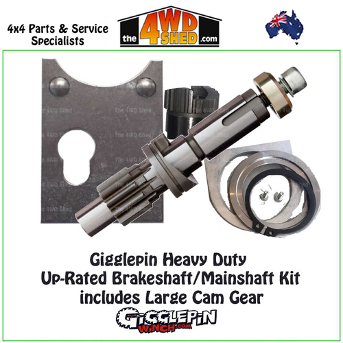 Gigglepin Heavy Duty Up-Rated Brakeshaft Mainshaft Kit inc Large Cam Gear
